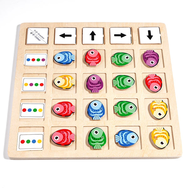 Load image into Gallery viewer, Logical Thinking Training Direction Color Cognition