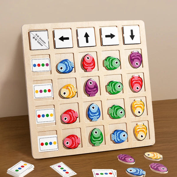 Load image into Gallery viewer, Logical Thinking Training Direction Color Cognition