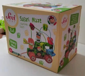 Load image into Gallery viewer, Designed in Italy -Sevi Safari Maze With Wheel