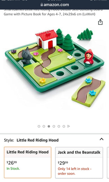 Load image into Gallery viewer, Little Red Riding Hood Smart Hide and Seek Board - CNF A