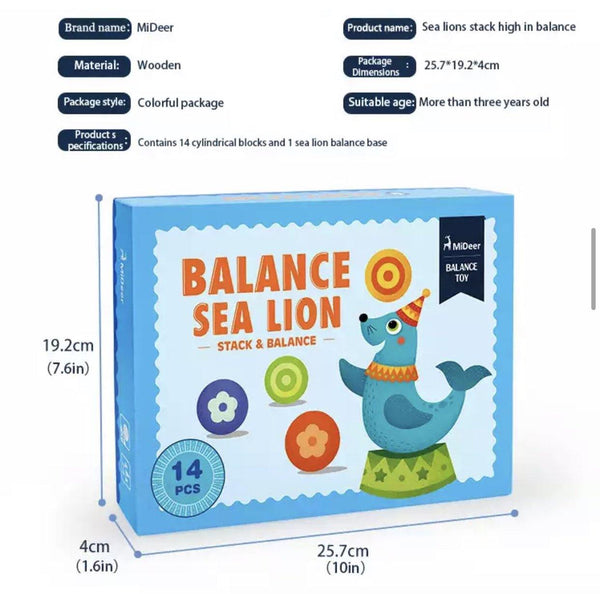 تحميل الصورة في عارض الصور ، Mideer Sea Lion Head Ball Balance Toy - HN Bazar