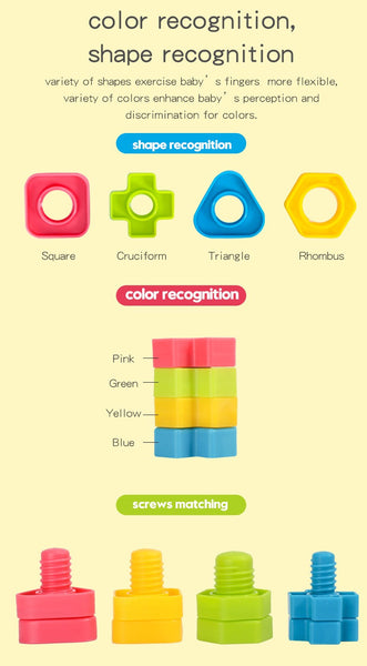 Load image into Gallery viewer, Nuts & Bolts Activity Set