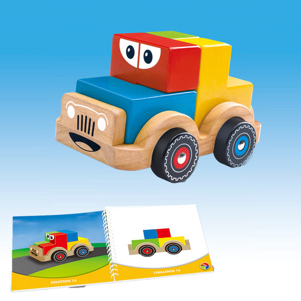 Load image into Gallery viewer, Beech Wood Smart Car