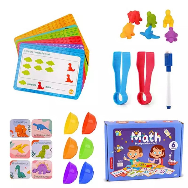 Load image into Gallery viewer, Rainbow Soft Rubber Counting -AE