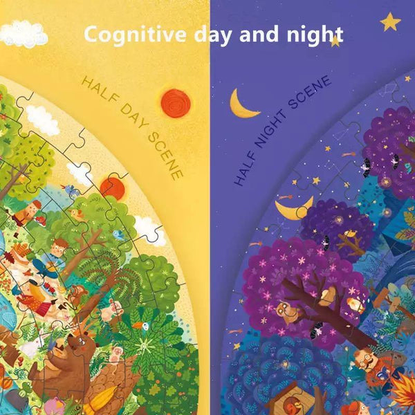 تحميل الصورة في عارض الصور ، Mideer Day And Night Puzzle - HN Bazar