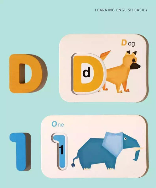 تحميل الصورة في عارض الصور ، Number Letter Matching Cognitive Card CNF1 - HN Bazar