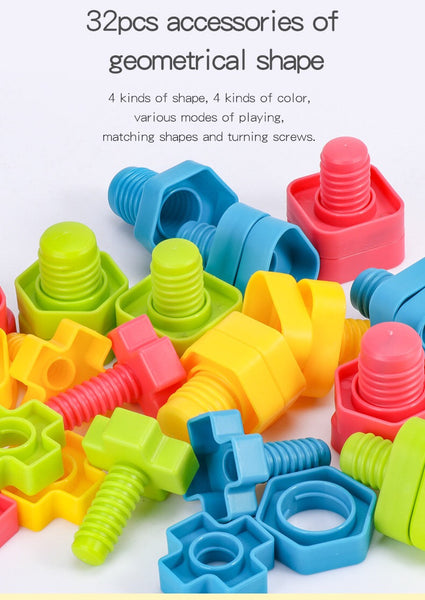 Load image into Gallery viewer, Nuts & Bolts Activity Set