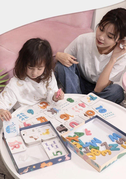 تحميل الصورة في عارض الصور ، Number Letter Matching Cognitive Card CNF1 - HN Bazar