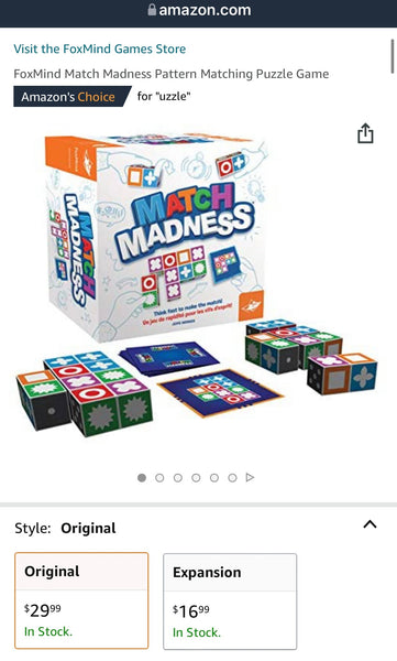 Load image into Gallery viewer, Match Madness Pattern Puzzle