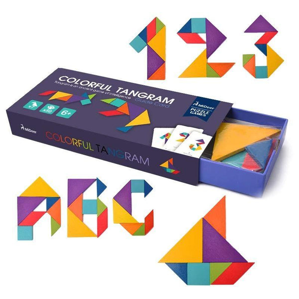 تحميل الصورة في عارض الصور ، Mideer Children's Board Game-Chuangyi Tangram - HN Bazar