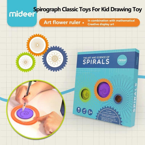 تحميل الصورة في عارض الصور ، Mideer Baby Drawing Magical Variety Flower Ruler - HN Bazar