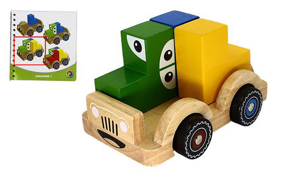 Load image into Gallery viewer, Beech Wood Smart Car