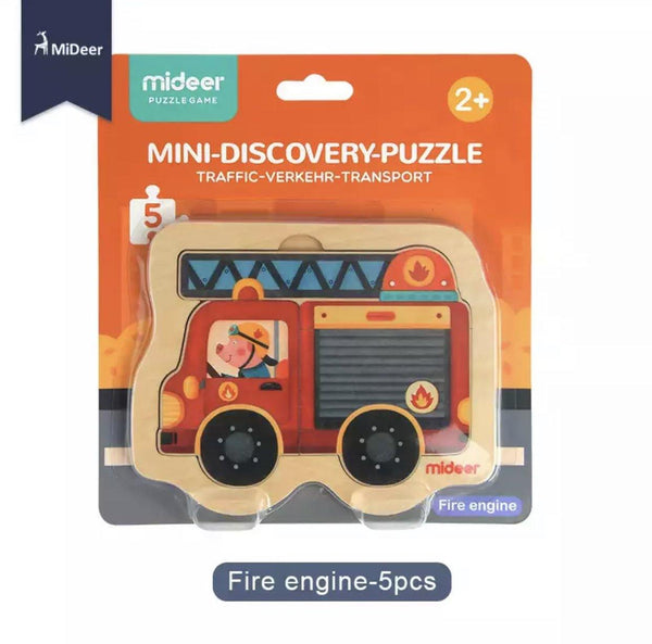 تحميل الصورة في عارض الصور ، Mideer Double-layer Small Wood Chip Puzzle - HN Bazar