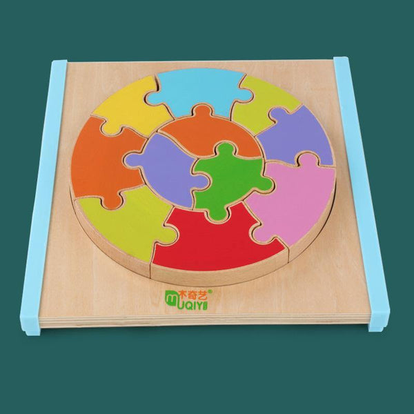 تحميل الصورة في عارض الصور ، 3D Wooden Puzzle - Circle CNF1 - HN Bazar