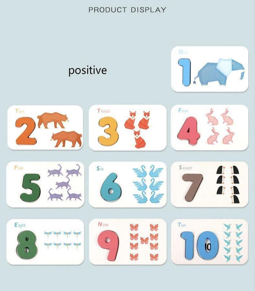 تحميل الصورة في عارض الصور ، Number Letter Matching Cognitive Card CNF1 - HN Bazar