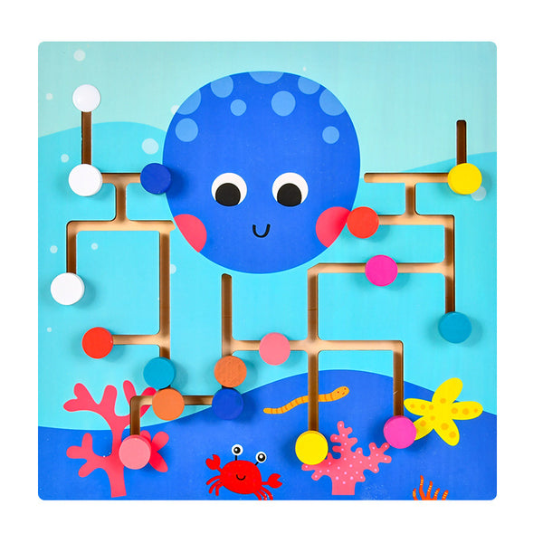Load image into Gallery viewer, Octopus Maze Matching Cards -CNF8