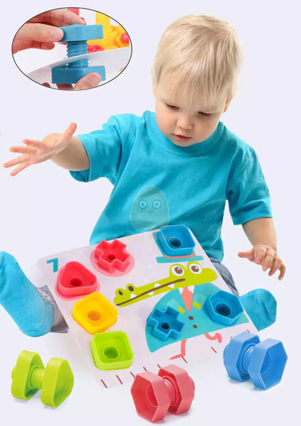 Load image into Gallery viewer, Nuts & Bolts Activity Set