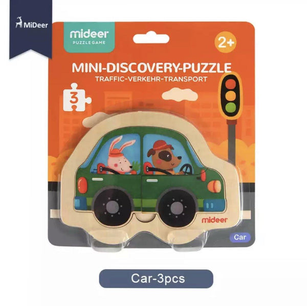 تحميل الصورة في عارض الصور ، Mideer Double-layer Small Wood Chip Puzzle - HN Bazar