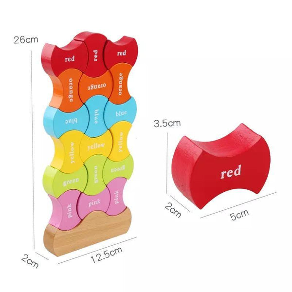 تحميل الصورة في عارض الصور ، 3D Wooden Puzzle - Shapes CNF1 - HN Bazar