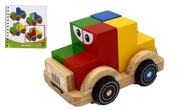 Load image into Gallery viewer, Beech Wood Smart Car