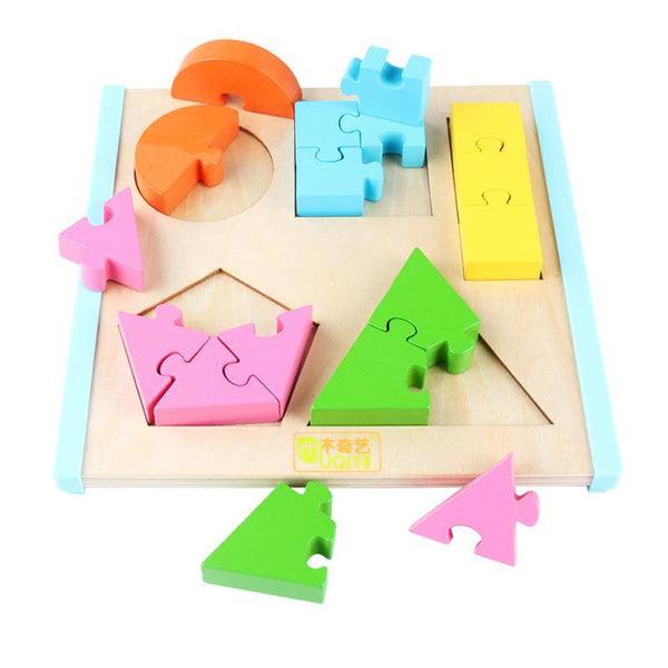 تحميل الصورة في عارض الصور ، 3D Wooden Puzzle - Shapes CNF1 - HN Bazar