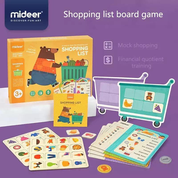 تحميل الصورة في عارض الصور ، Mideer Shopping List Game - HN Bazar