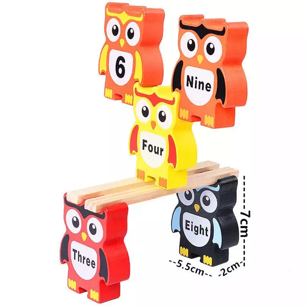 Load image into Gallery viewer, Owls Balance Block -CNF A
