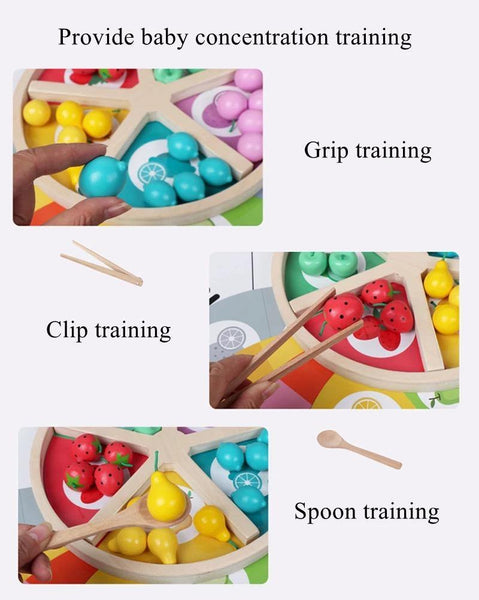 تحميل الصورة في عارض الصور ، Wooden Beads Game Clip Ball Puzzle CNF1 - HN Bazar