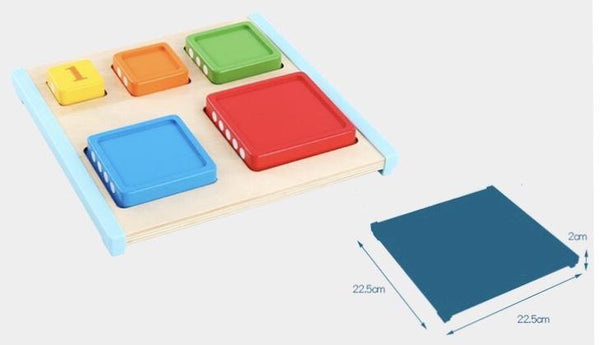 تحميل الصورة في عارض الصور ، 3D Wooden Puzzle - Square CNF1 - HN Bazar