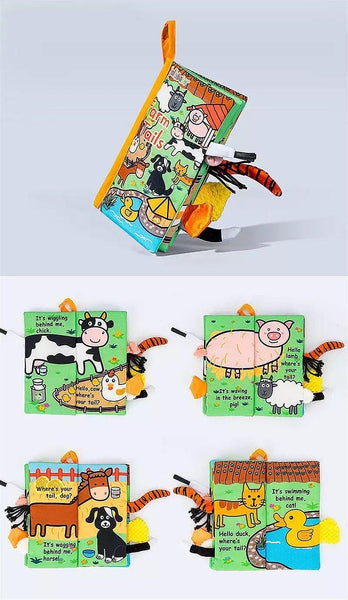 تحميل الصورة في عارض الصور ، Animal Tail Cloth Book CNF2 - HN Bazar