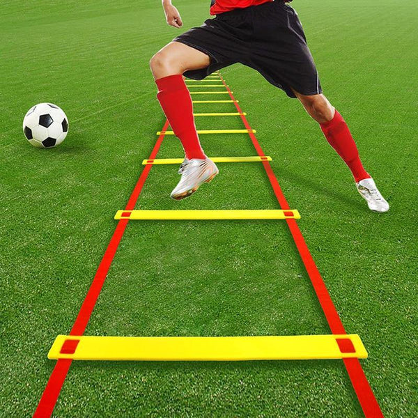 تحميل الصورة في عارض الصور ، Rung Nylon Straps Agility Ladder Training Stairs CNF3 - HN Bazar