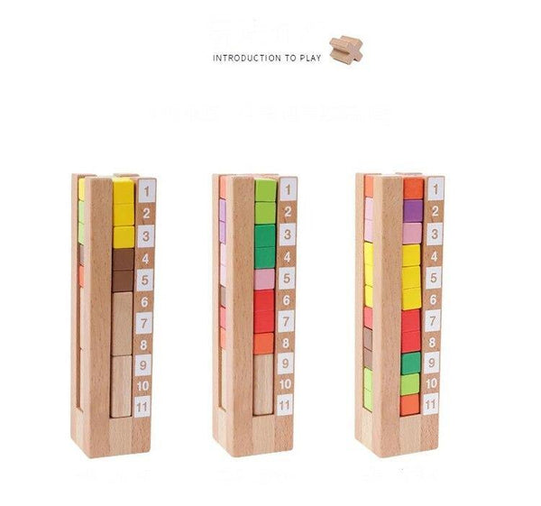 تحميل الصورة في عارض الصور ، Brain Tower Tetris Building Blocks CNF1 - HN Bazar