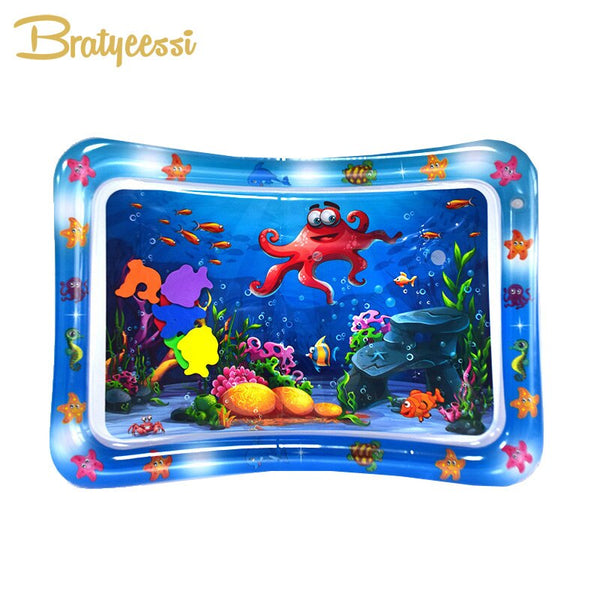 Load image into Gallery viewer, Inflatable Baby Play Mat Infant Water Spray Pad-AE