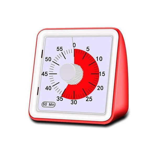 تحميل الصورة في عارض الصور ، 60 Minutes Visual Analog Timer Silent Countdown Timer CNF4 - HN Bazar