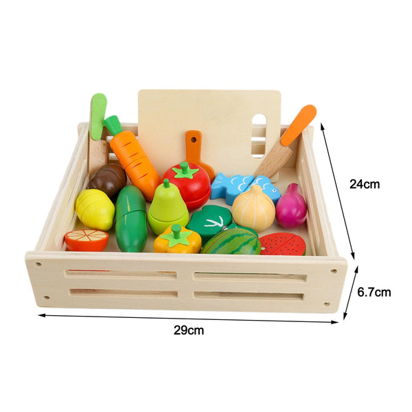 تحميل الصورة في عارض الصور ، Fruits Cut Toys - Cognitive Kitchen Play CNF1 - HN Bazar