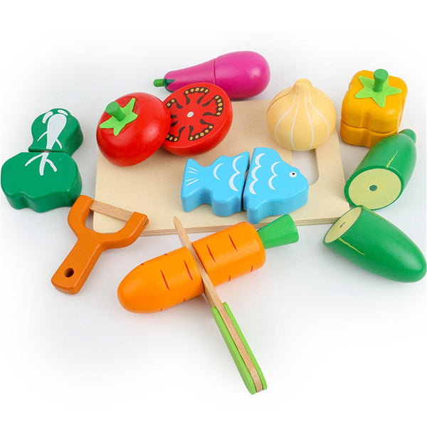 تحميل الصورة في عارض الصور ، Fruits Cut Toys - Cognitive Kitchen Play CNF1 - HN Bazar