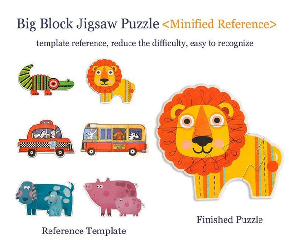 تحميل الصورة في عارض الصور ، Mideer 6 IN 1 Jigsaw Puzzle Children - HN Bazar