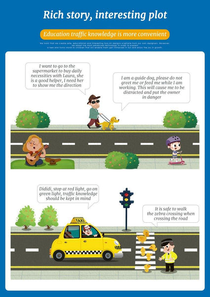 تحميل الصورة في عارض الصور ، TOI Floor Road Traffic Track Large Puzzle Paper - HN Bazar
