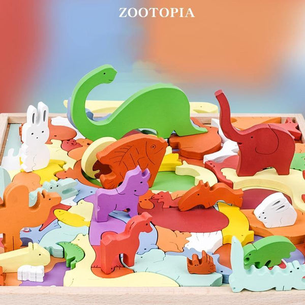 تحميل الصورة في عارض الصور ، 3D Puzzles Animal Jigsaw Puzzle CNF1 - HN Bazar