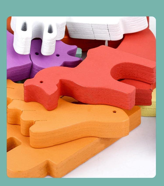 تحميل الصورة في عارض الصور ، 3D Puzzles Animal Jigsaw Puzzle CNF1 - HN Bazar