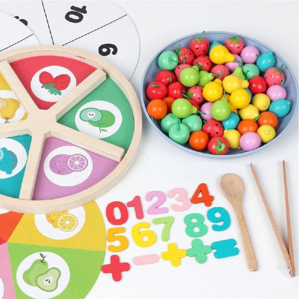 تحميل الصورة في عارض الصور ، Wooden Beads Game Clip Ball Puzzle CNF1 - HN Bazar