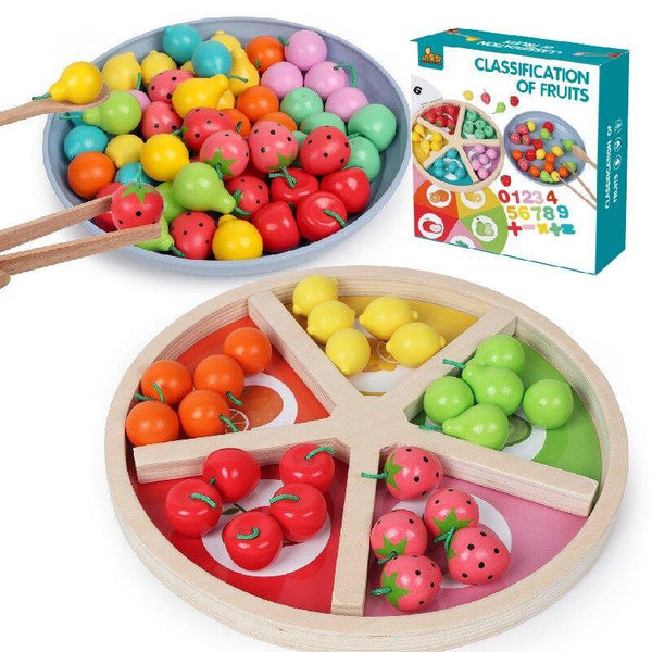 تحميل الصورة في عارض الصور ، Wooden Beads Game Clip Ball Puzzle CNF1 - HN Bazar