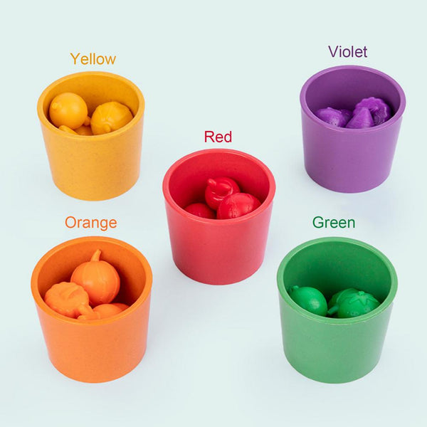 Load image into Gallery viewer, Wooden Veggie Farm Sorting Set CNF7