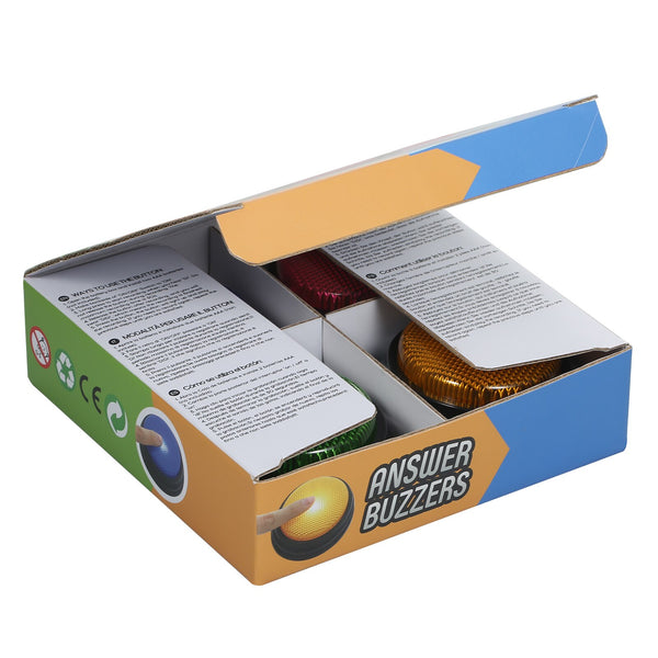 Load image into Gallery viewer, 4Pcs Recordable Talking Buzzer with Light-AE