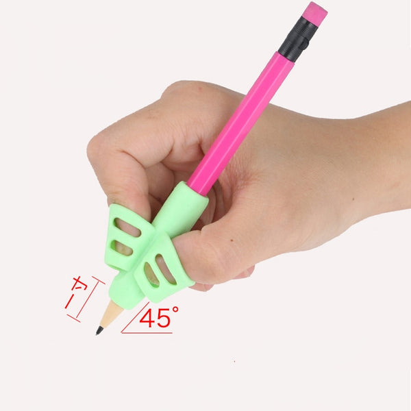 Load image into Gallery viewer, 12 Pcs Pencils Silicone Pen Holder Grip For Student Writing Correction Stationery-AE