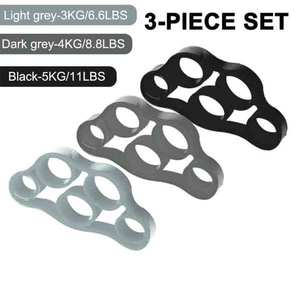 Load image into Gallery viewer, 3 Pcs Silicone Finger Grip Multi-Resistance -AE
