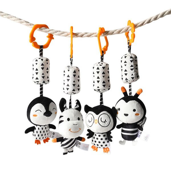 Load image into Gallery viewer, Tumama 4 Pcs Baby Hanging Rattle Toy