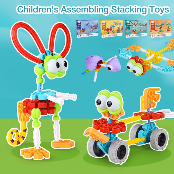 Load image into Gallery viewer, Assembling Stacking Educational Jungle Insect Animal Science -AE