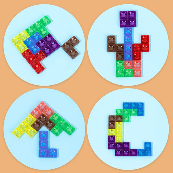 Load image into Gallery viewer, 3D Tangram Tetris Game -CNF8