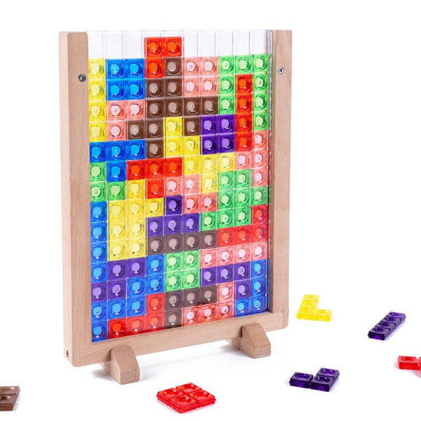 Load image into Gallery viewer, 3D Tangram Tetris Game -CNF8
